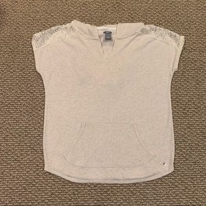 NWOT aerie cutoff hoodie sweatshirt